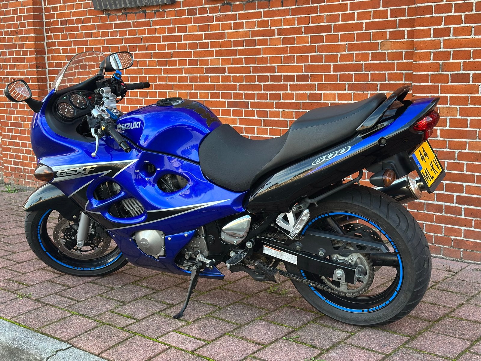 Suzuki GSX 600 F (2004) 12.500 km, Topstaat! Rijklaar!, Motoren, Occasion, 4 cilinders, Motorrijbewijs A, Meer dan 35 kW