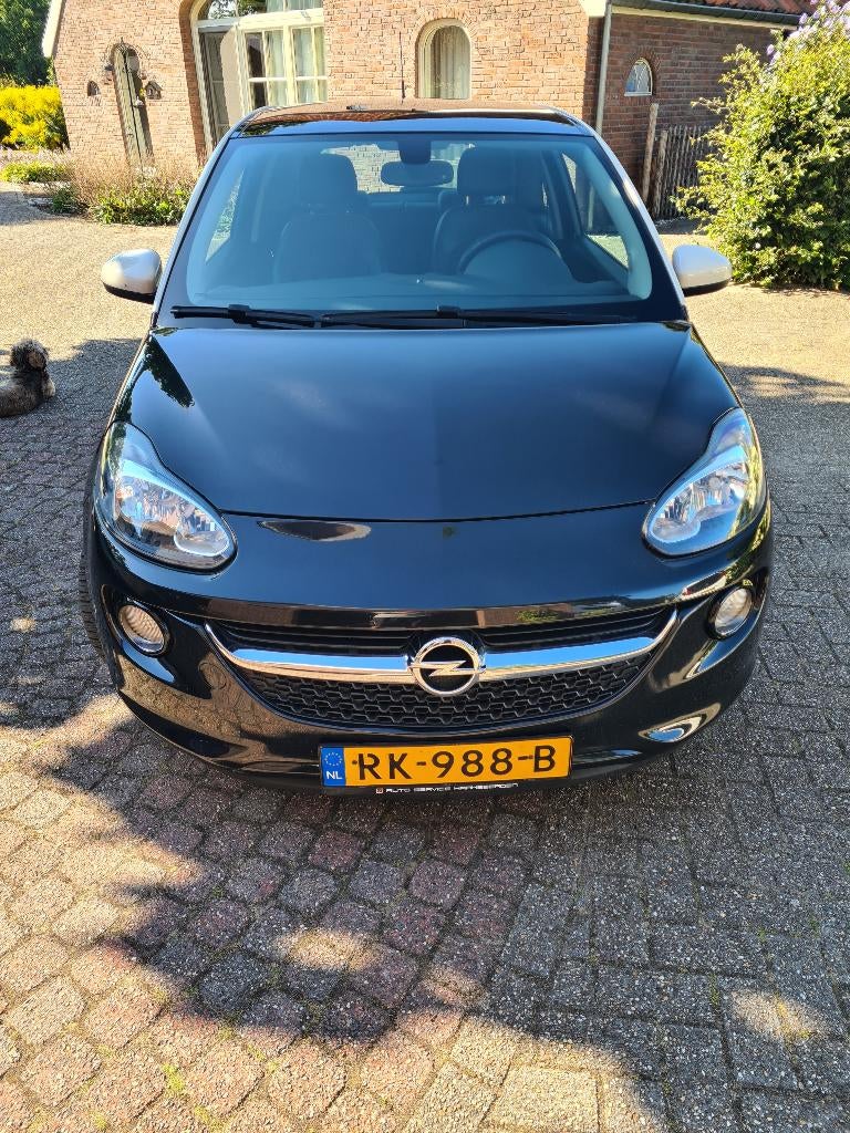 Opel ADAM 1.4 Ecoflex S&S 64KW/87PK 3D 2014 Zwart, Voorwielaandrijving, 40 €/maand, 1398 cc, 4 cilinders