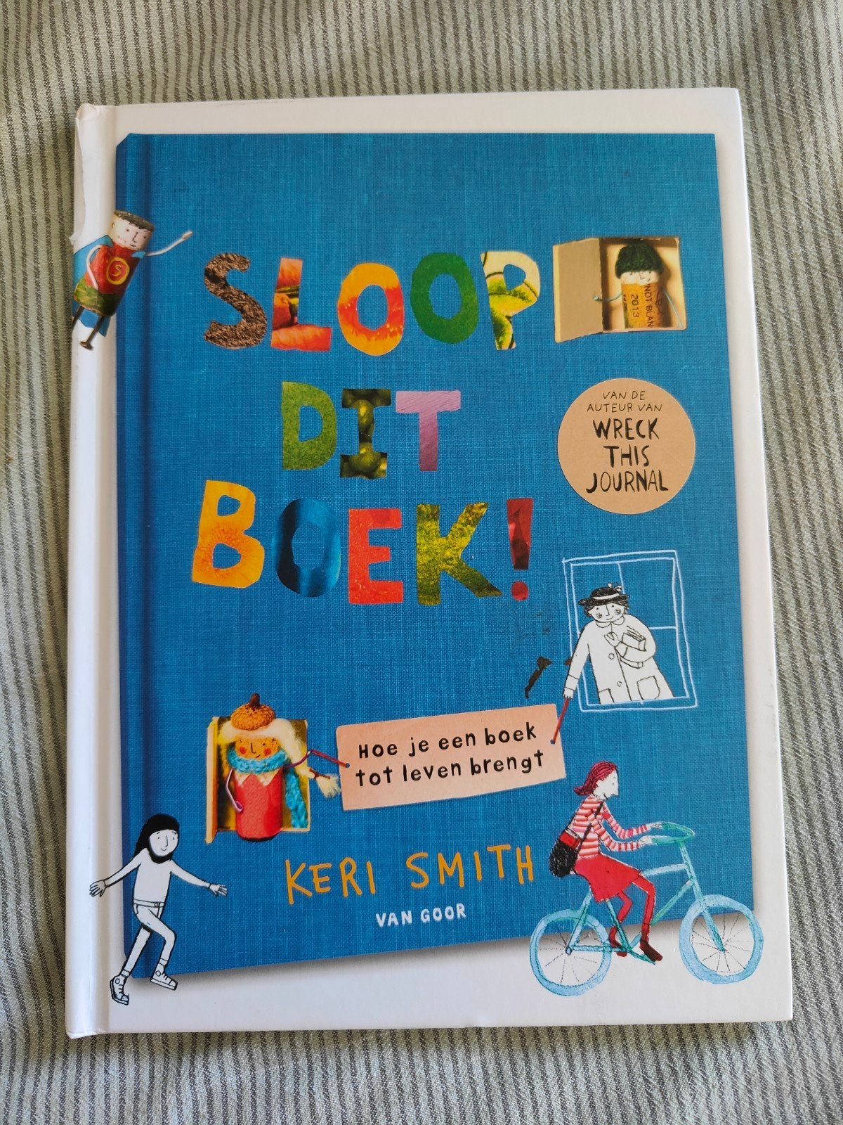 Sloop Dit Boek! - Keri Smith (Wreck This Journal), Boeken, Ophalen of Verzenden, Zo goed als nieuw, Keri Smith, Non-fictie