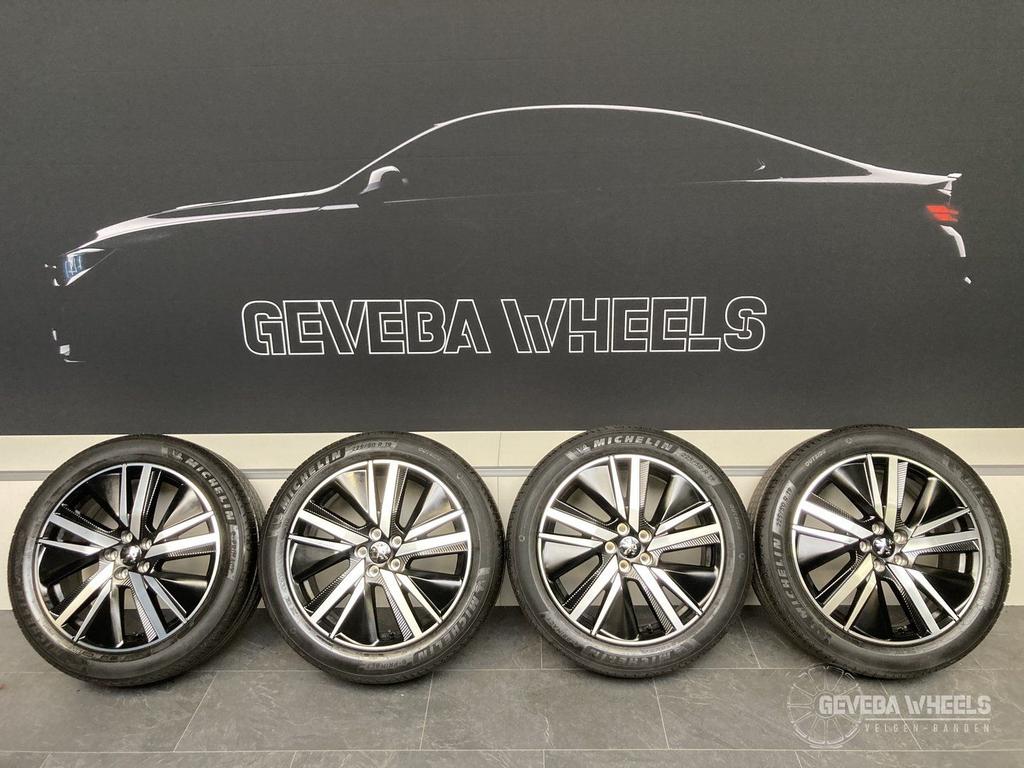 19” originele Peugeot 3008 / 5008 velgen + banden DEMO 5x108, Auto-onderdelen, Banden en Velgen, 19 inch, Gebruikt, -, -