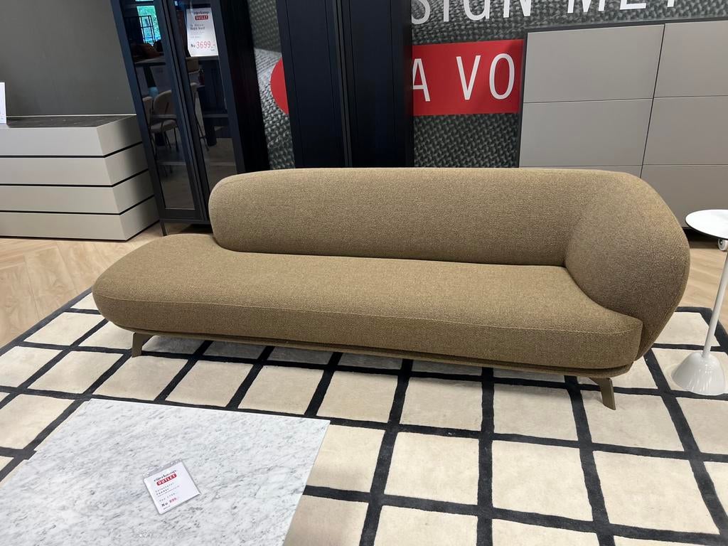 Leolux Divan XL Flint, Huis en Inrichting, Banken | Sofa's en Chaises Longues, Ophalen, Tweepersoons, 75 tot 100 cm, Zo goed als nieuw