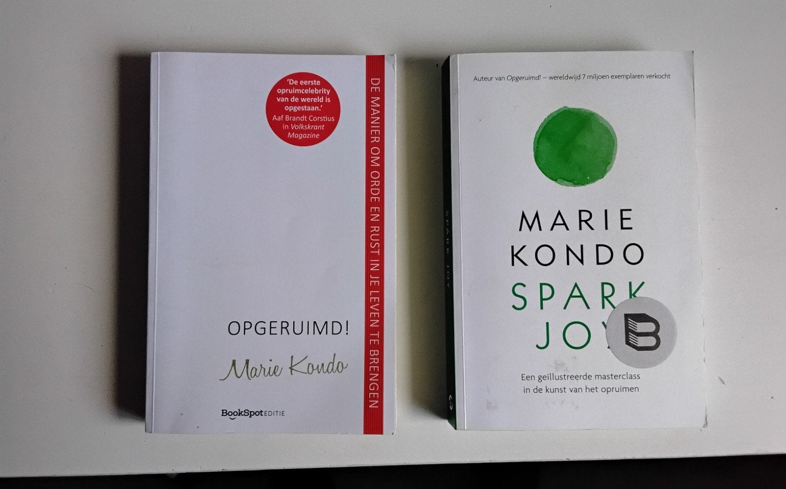 Marie Kondo Opgeruimd en Spark Joy, Boeken, Ophalen of Verzenden, Zo goed als nieuw, Marie Kondo