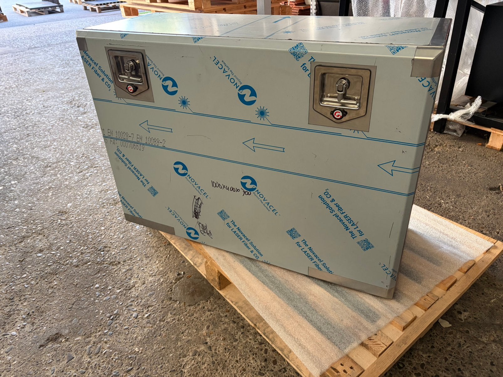 Rvs onderbouwkist 1000x400x700, Ophalen, Carrosserie en Plaatwerk
