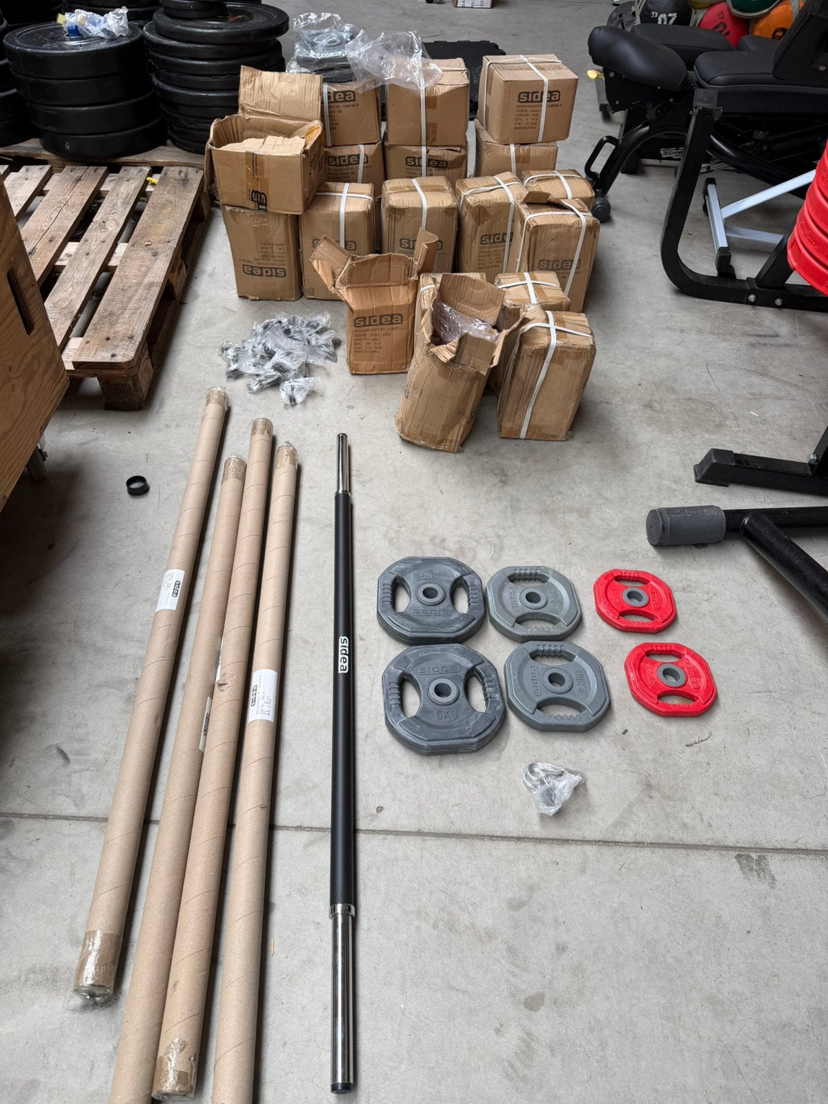 22 x Nieuwe Body Pump Sets Sidea, Ophalen, Nieuw, Overige typen