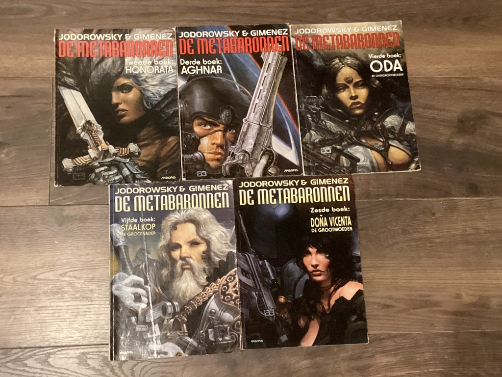 Metabaronnen 2,3,4,5,6, Eén stripboek, Ophalen of Verzenden, Gelezen