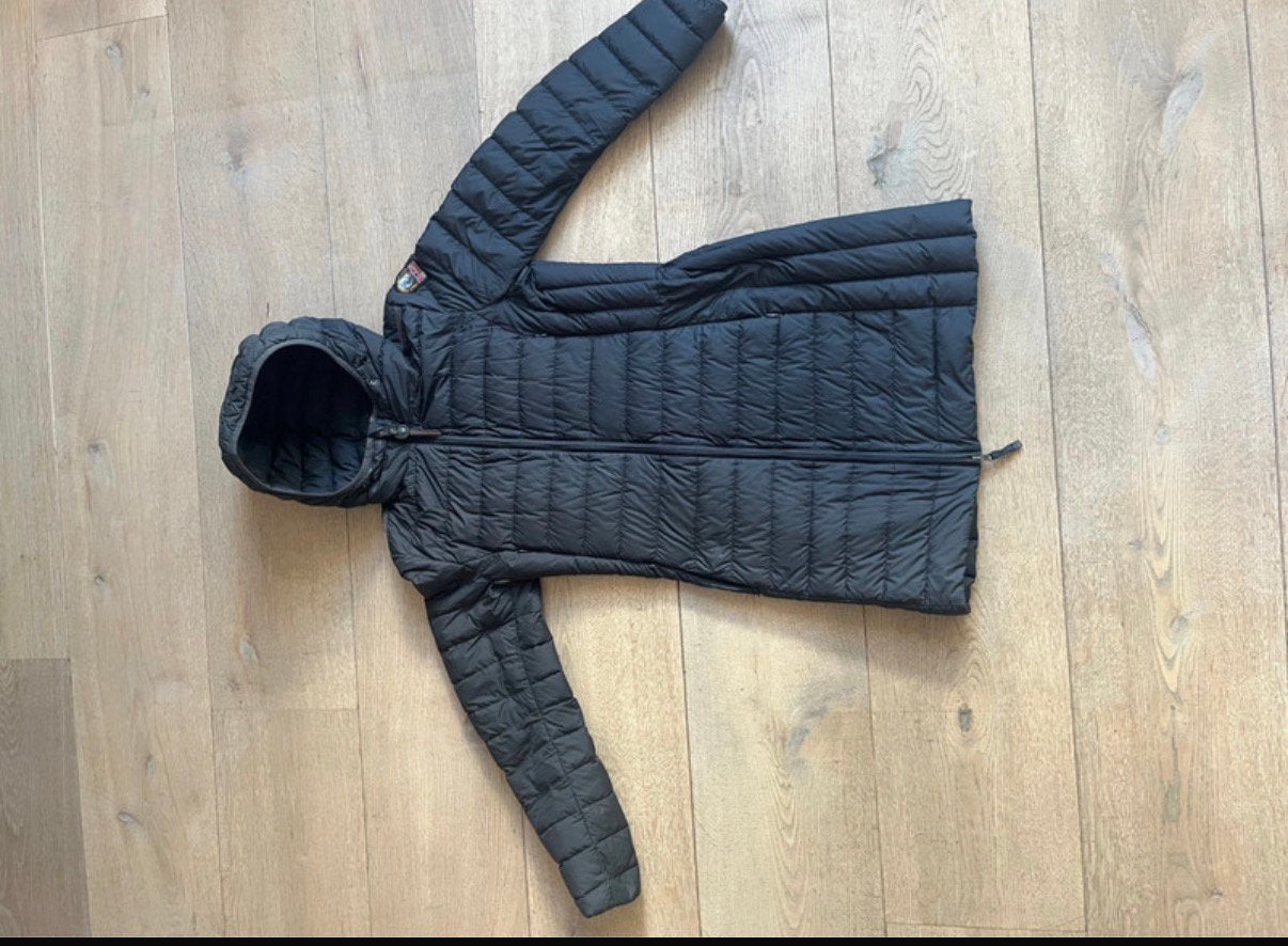 Parajumper jas dames getailleerd, Kleding | Heren, Jassen | Winter, Ophalen of Verzenden, Zo goed als nieuw, Zwart