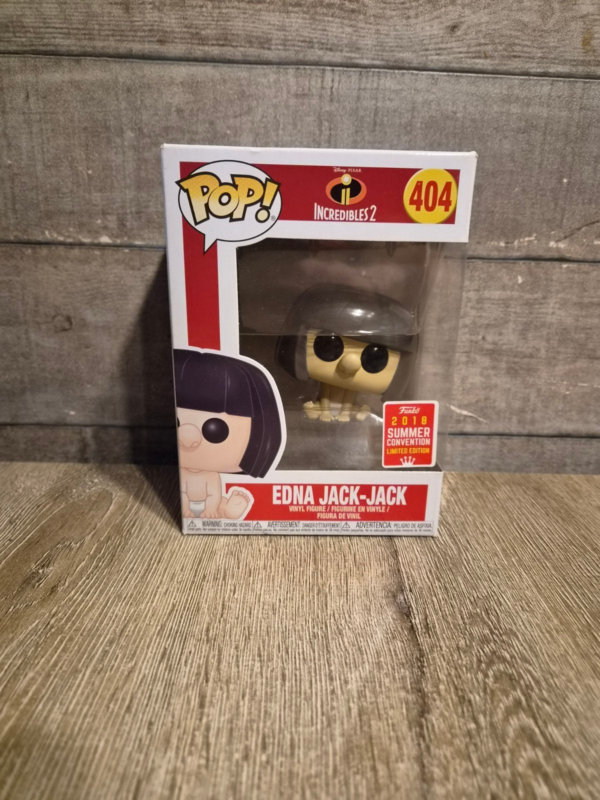 Funko Pop! Incredibles 2 - Edna Jack-Jack (Limited Edition), Ophalen of Verzenden, Nieuw