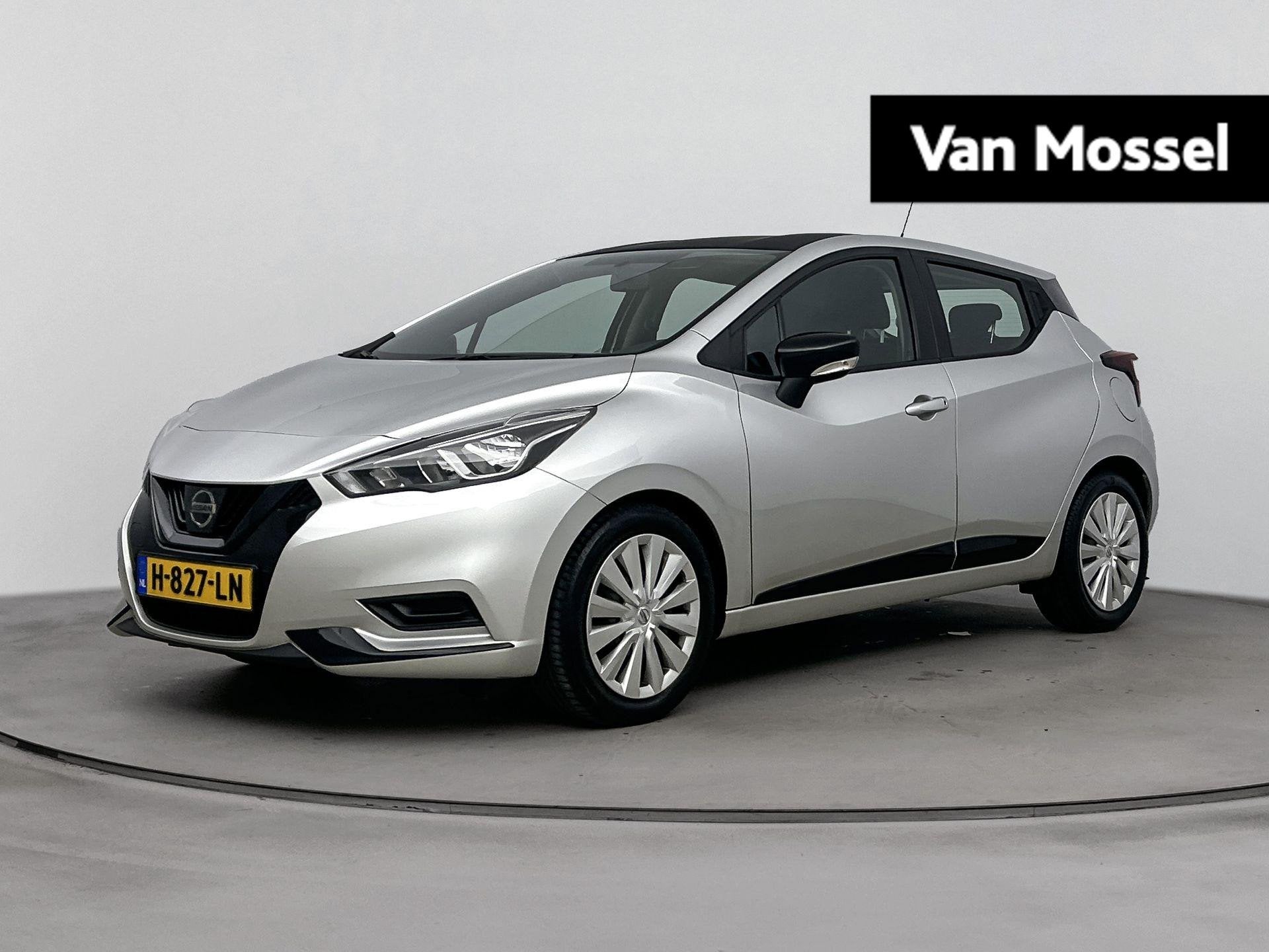 Nissan Micra 1.0 IG-T Acenta 100PK | Navigatie via Telefoon, Auto's, Euro 6, Origineel Nederlands, 999 cc, 555 kg