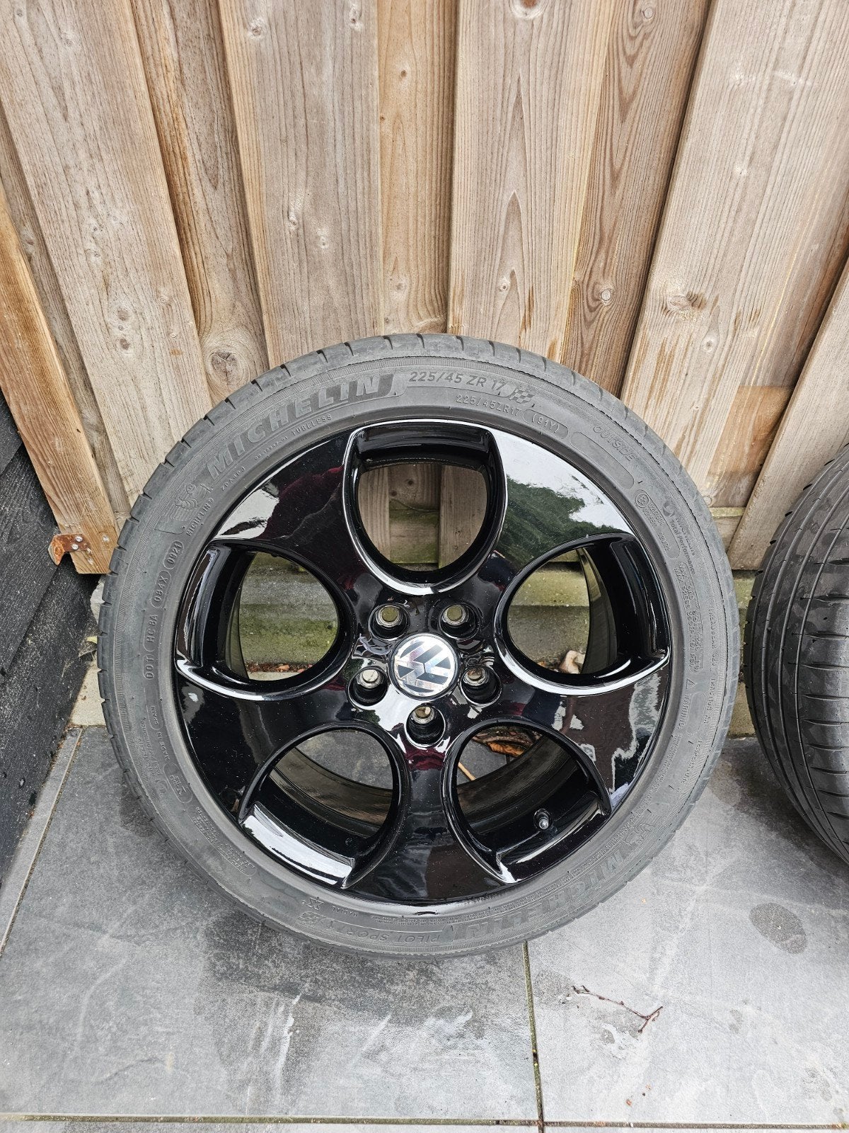 17 inch 5x112 detroit volkswagen gti velgen schade vrij, Ophalen, Gebruikt, Banden en Velgen, 17 inch