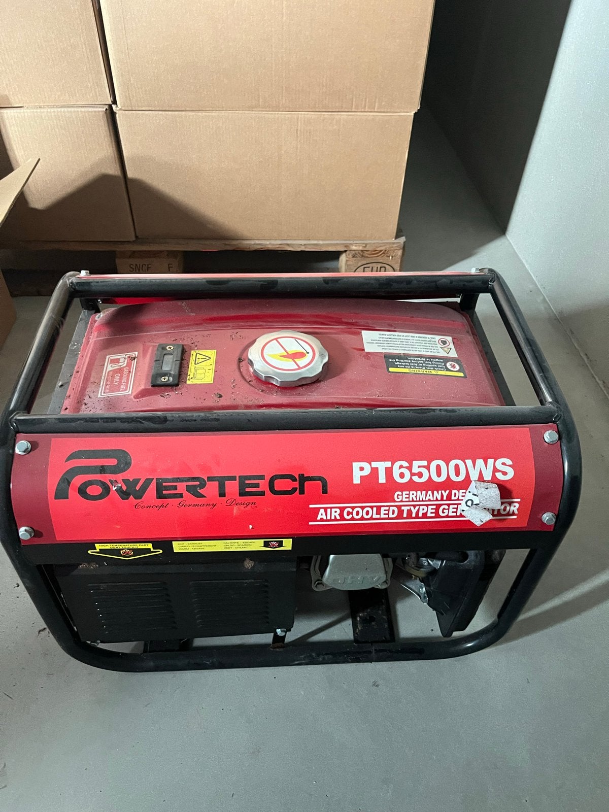 Powertech PT6500WS Aggregaat, Ophalen, Gebruikt, Minder dan 5 kVA, Overige typen