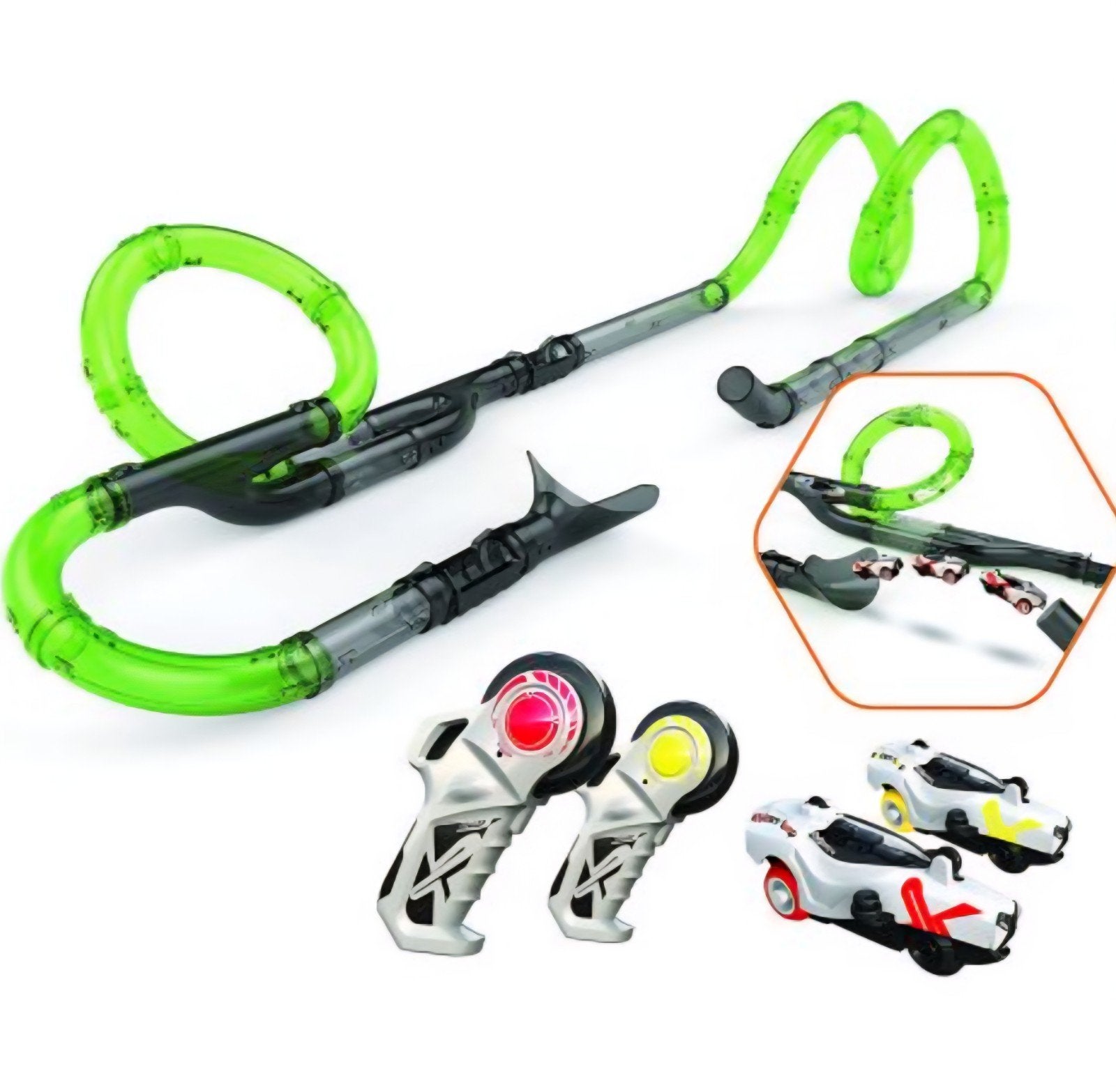 Exost Loop Infinite Racing Set - Racebaan met looping, Overige merken, Ophalen of Verzenden, Met looping, Elektrisch