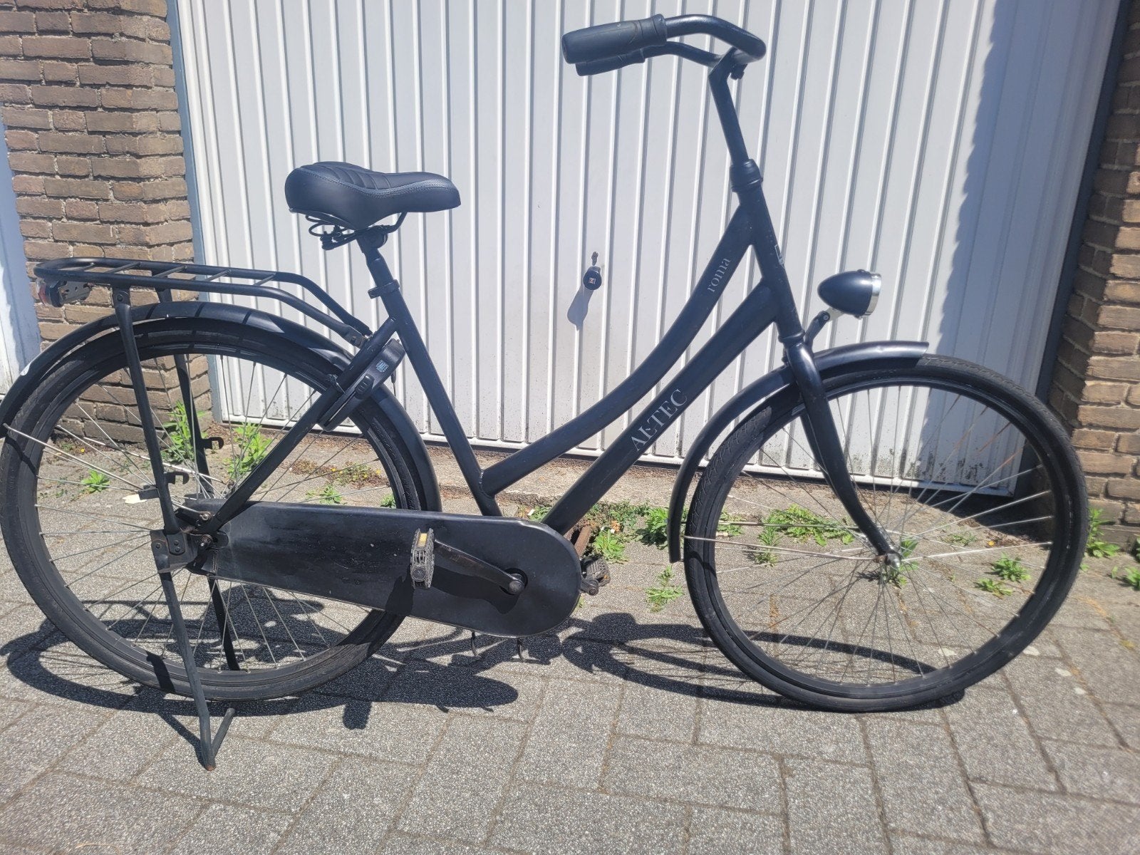 Altec roma omafiets 28inch framemaat53cm nieuwe verlichting, Ophalen, Terugtraprem, Altec, Zo goed als nieuw