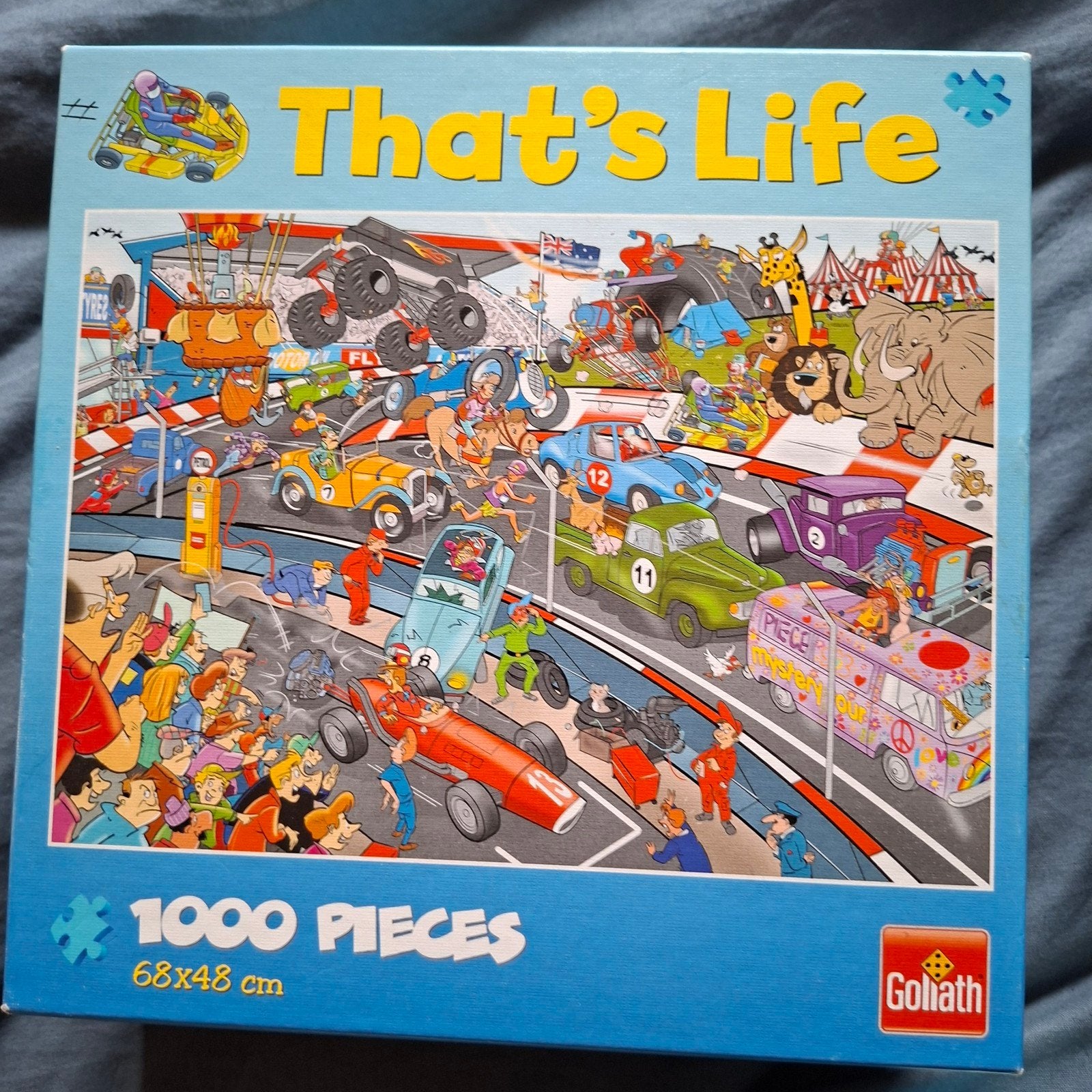 Thats's life puzzel, Ophalen, 500 t/m 1500 stukjes