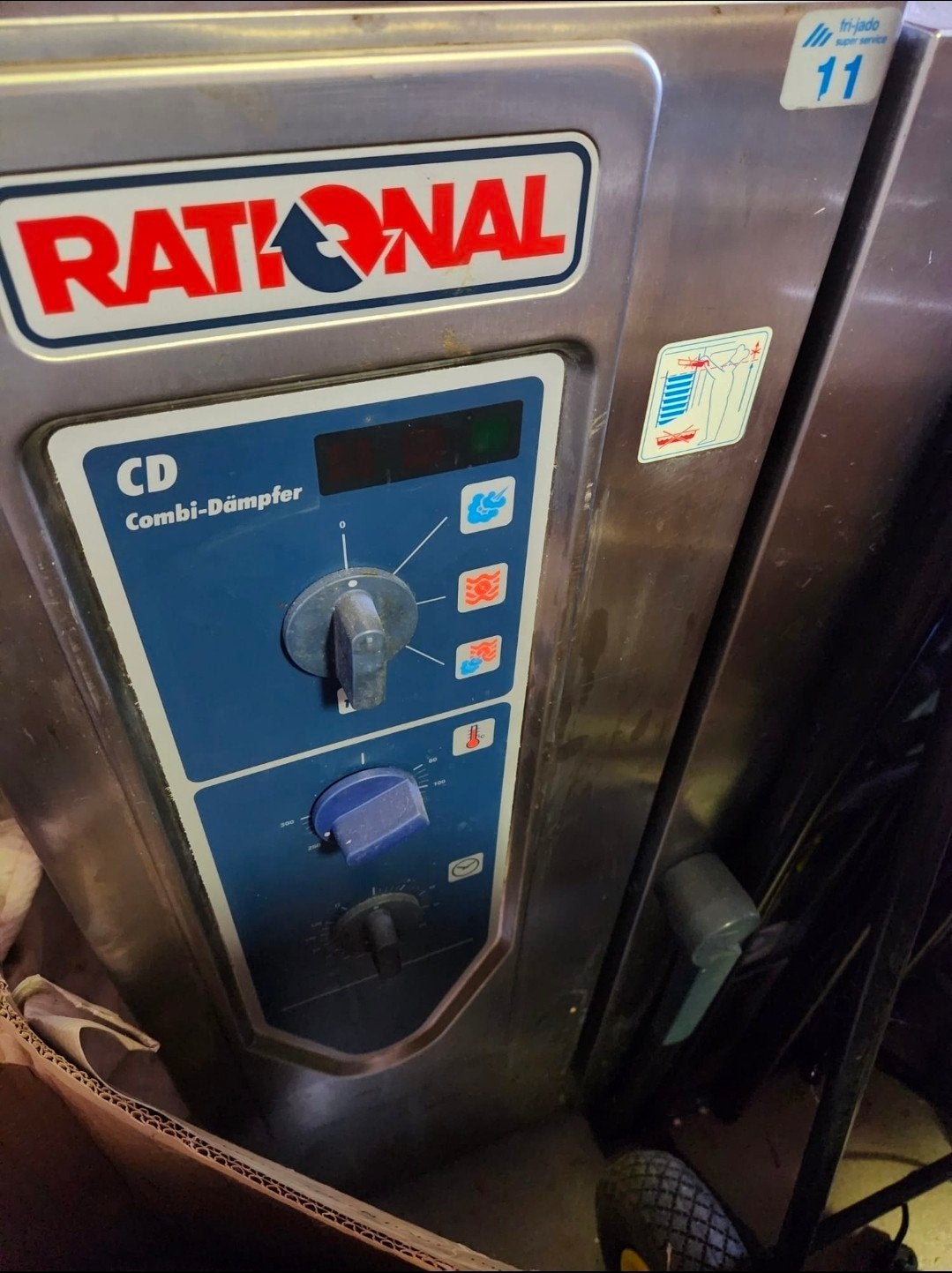Rational Combi-Dämpfer defect, Ophalen, Rational, Gebruikt, 60 cm of meer