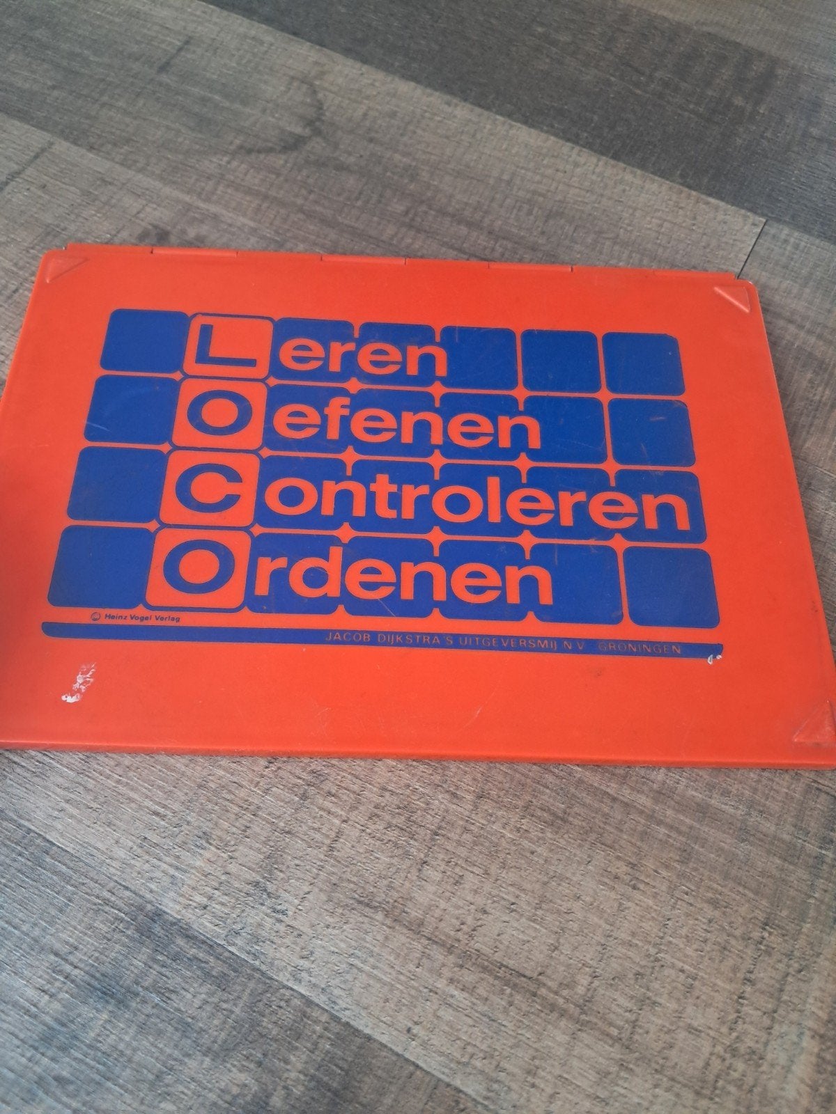 Vintage Loco Leerspel - Leren, Oefenen, Controleren, Ordenen, Ophalen of Verzenden, Gebruikt, Taal en Lezen