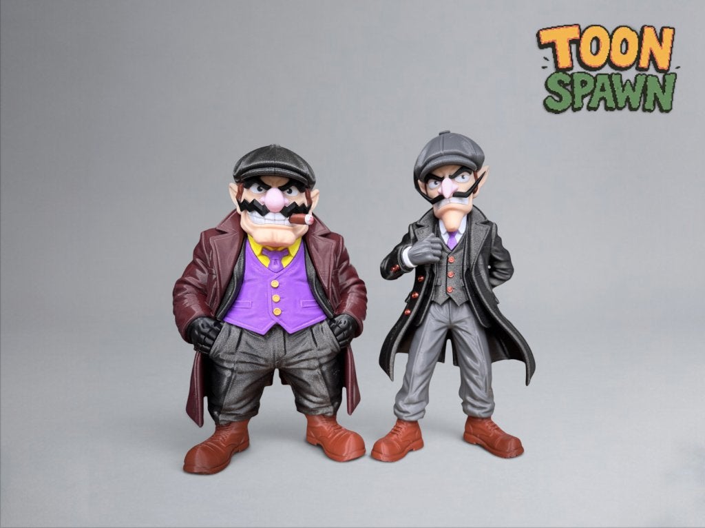 Wario Peaky Blinders – 30 cm – Shelby Outlaw Figuur, Ophalen of Verzenden, Nieuw, Overige typen