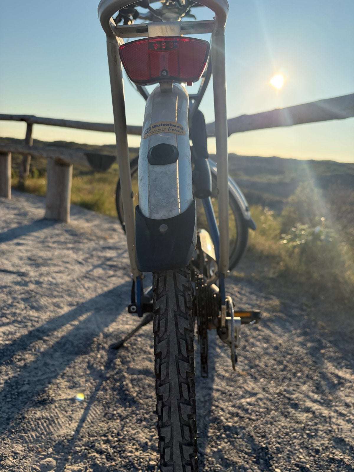 Giant fiets met versnellingen en bagagedrager, Fietsen en Brommers, Fietsen | Dames | Damesfietsen, Ophalen, Velgrem, Versnellingen