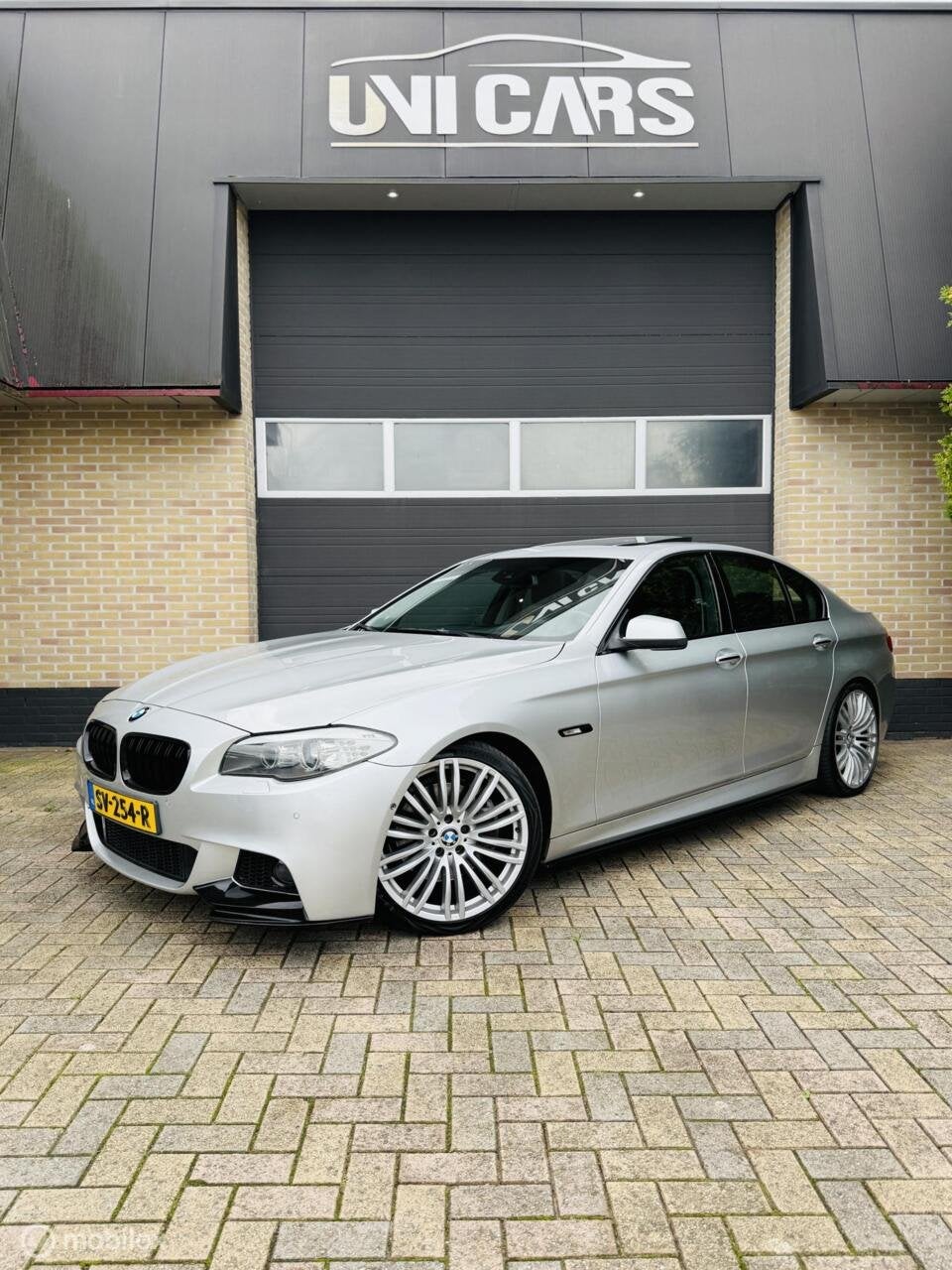 BMW 5-serie 535i High Executive|M Sport Pakket|Leder|Opendak, Auto's, Euro 5, Achterwielaandrijving, Gebruikt, Zwart