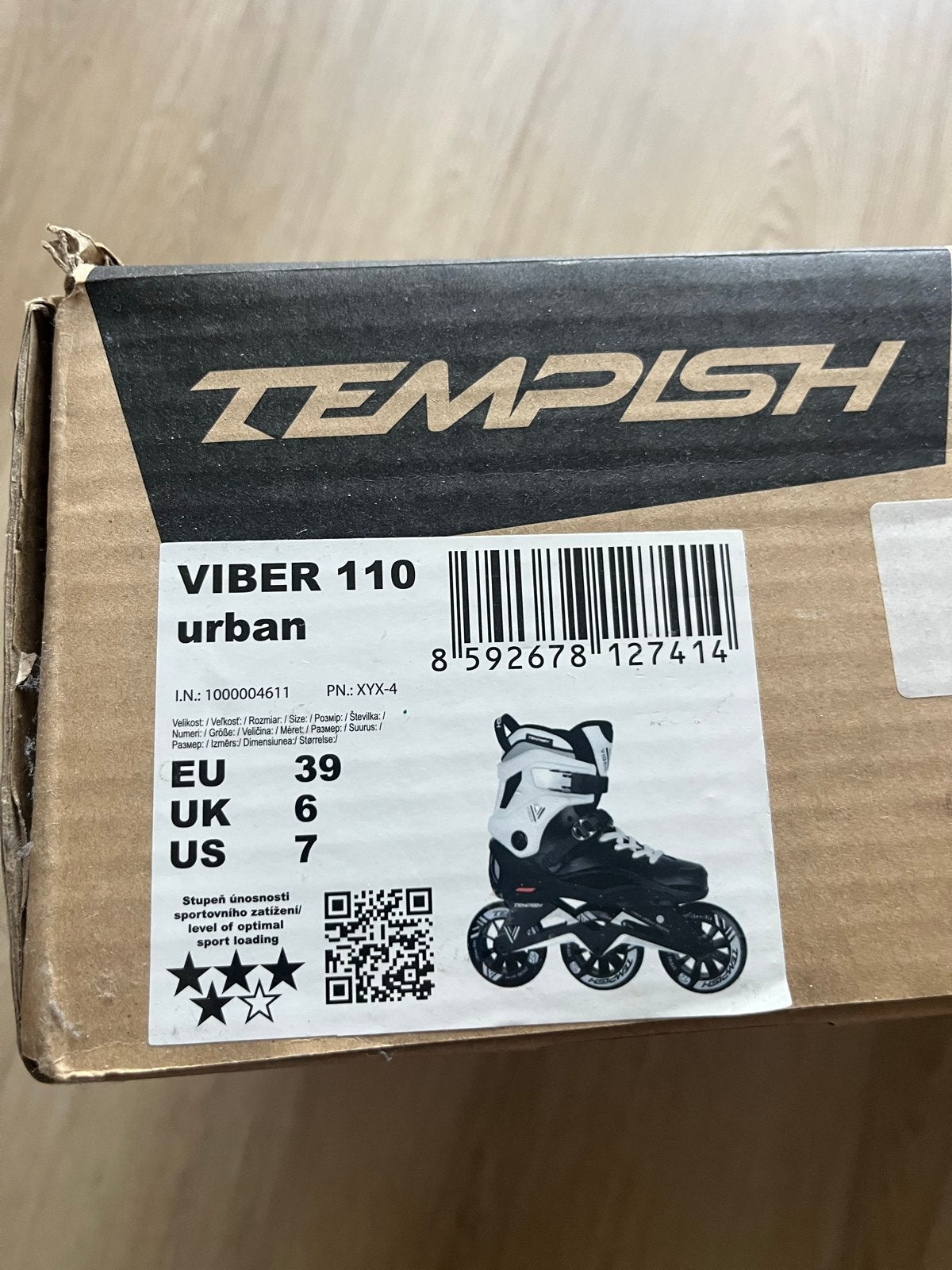 Tempish Viber 110 Urban Inline Skates - Maat 39, Ophalen, Nieuw, Dames