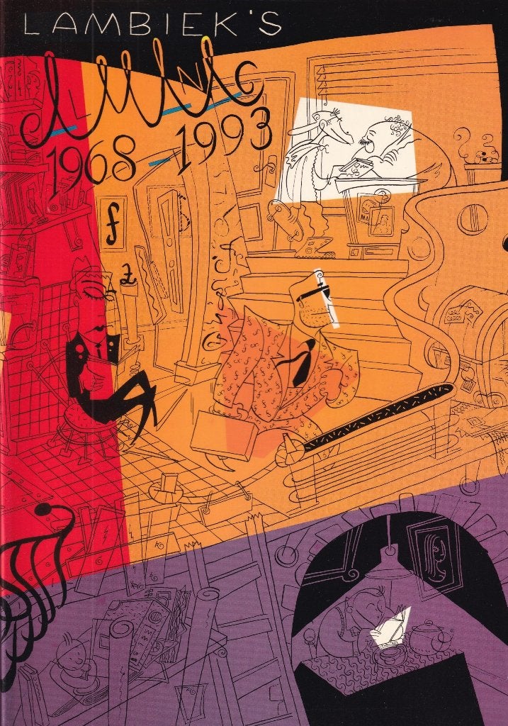 Pontiac/e.a. - Lambiek's Almanac 1968-1993: 19 EU + verz.!, Verzenden, Eén stripboek, Zo goed als nieuw, Pontiac/e.a.