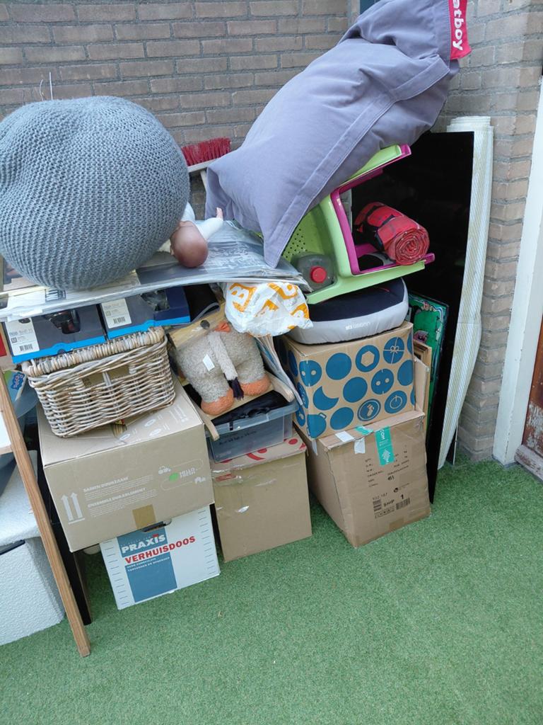 Partij rommelmarktspullen, Ophalen, Nieuw