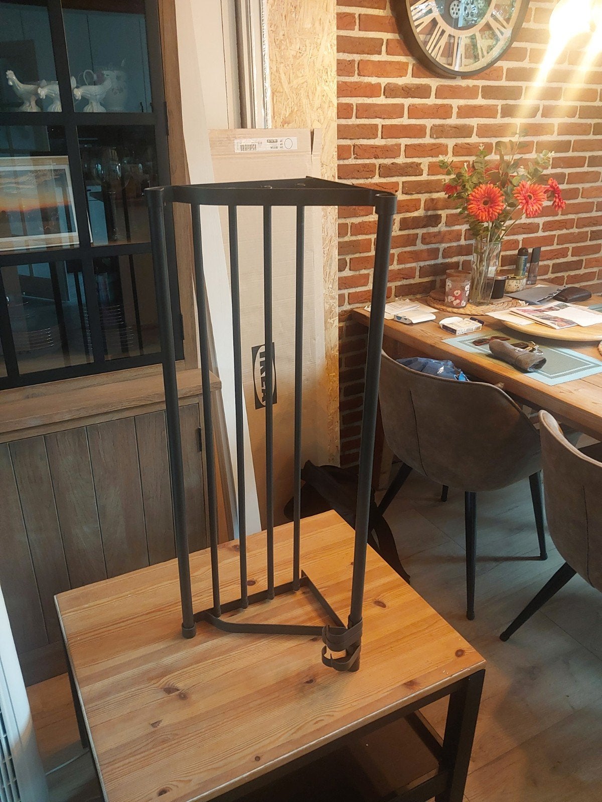 Kapstok IKEA Portis, Zo goed als nieuw, Minder dan 100 cm, Metaal, Ophalen