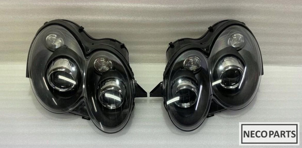 MERCEDES SLR MCLAREN R199 XENON BLACK KOPLAMP LEVERBAAR!!, Auto-onderdelen, Gebruikt, -, Overige automerken, -