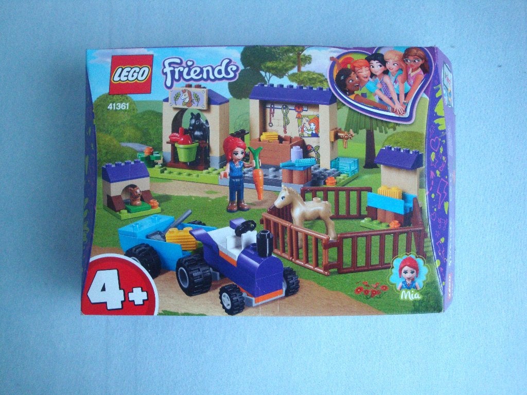 Lego Friends 41361 Mia's Veulenstal - Compleet, Inclusief instructies, Lego, Friends, Ophalen of Verzenden