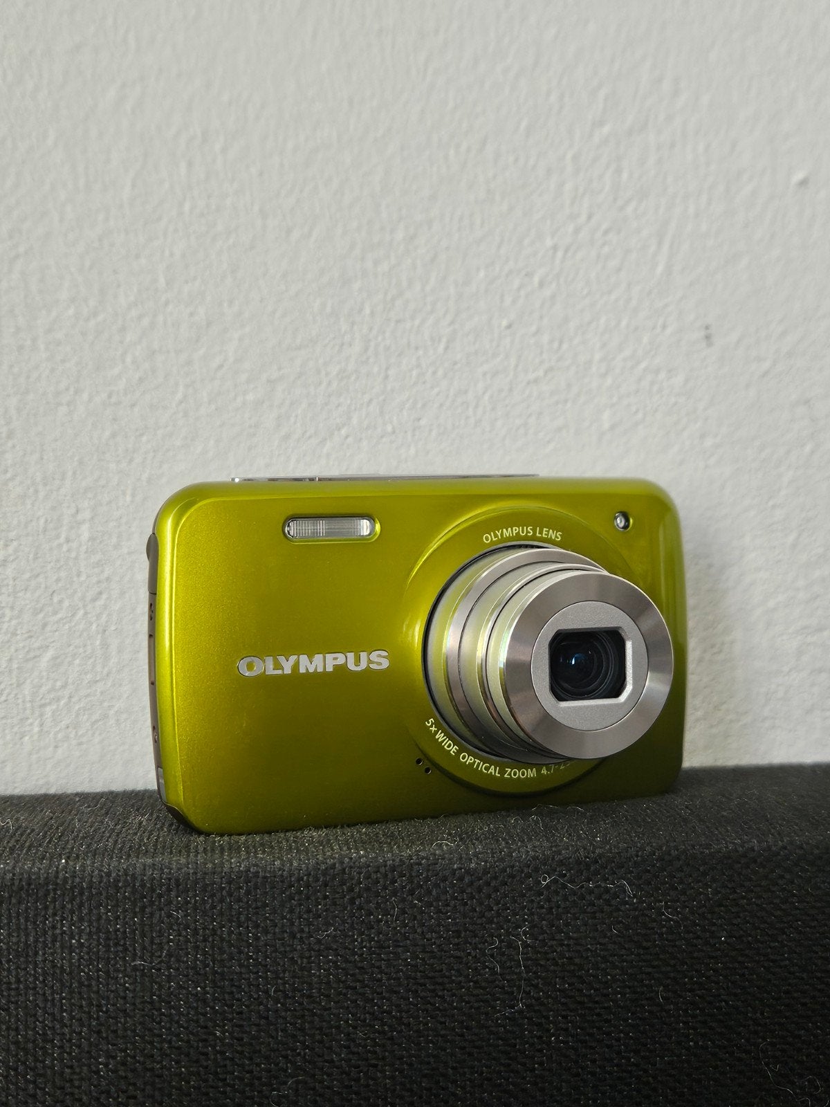 Olympus VH-210 Limegroen Compactcamera incl. USB-kabel, Gebruikt, USB-kabel, Ophalen of Verzenden, Olympus