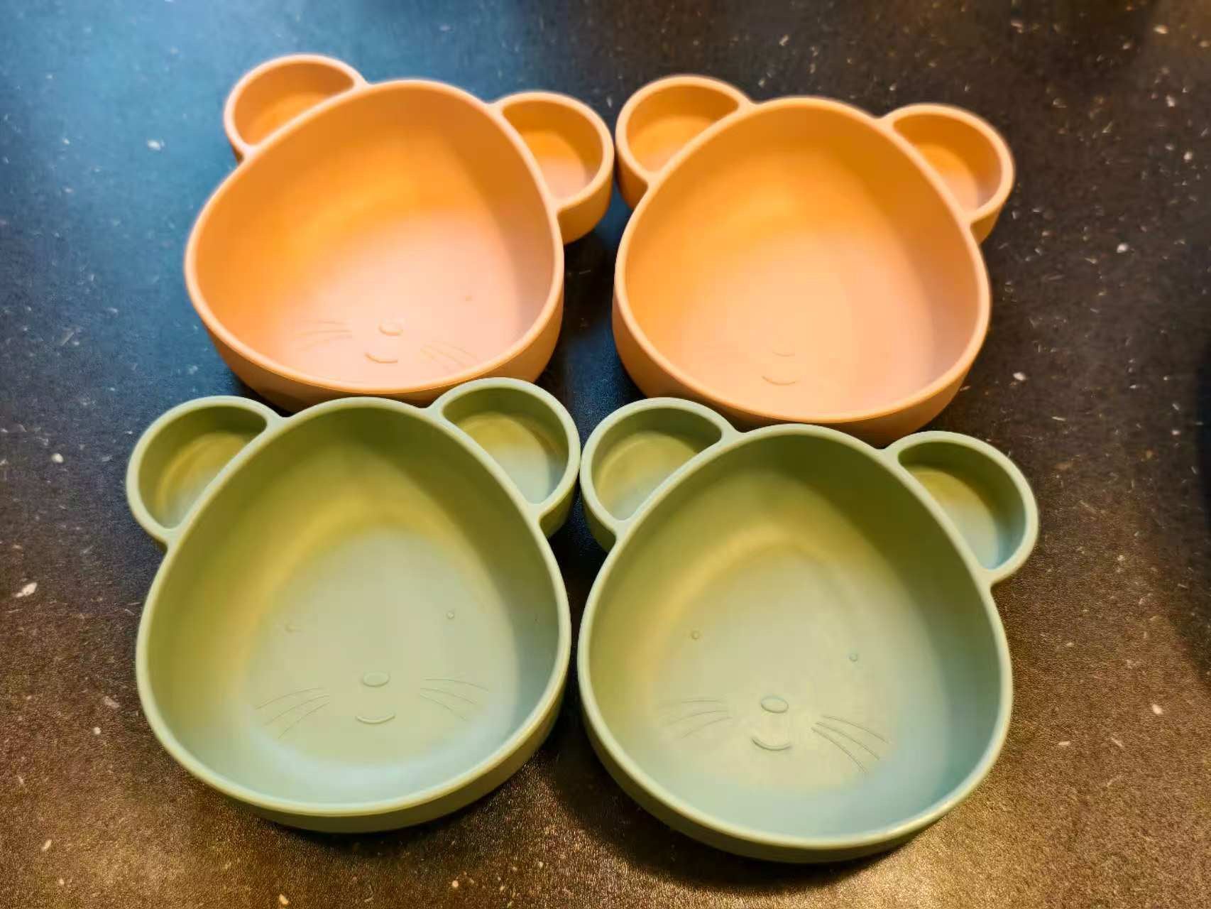 Silicone bakjes Zara baby zacht vaatwasserbestendig, Huis en Inrichting, Stapelbaar, Ophalen of Verzenden, Zo goed als nieuw, Overige materialen
