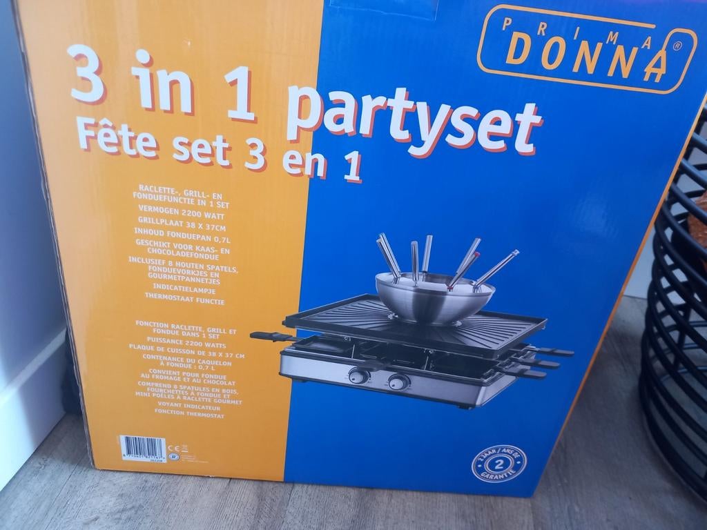 Fondue pan 3 in 1, Ophalen of Verzenden, Nieuw