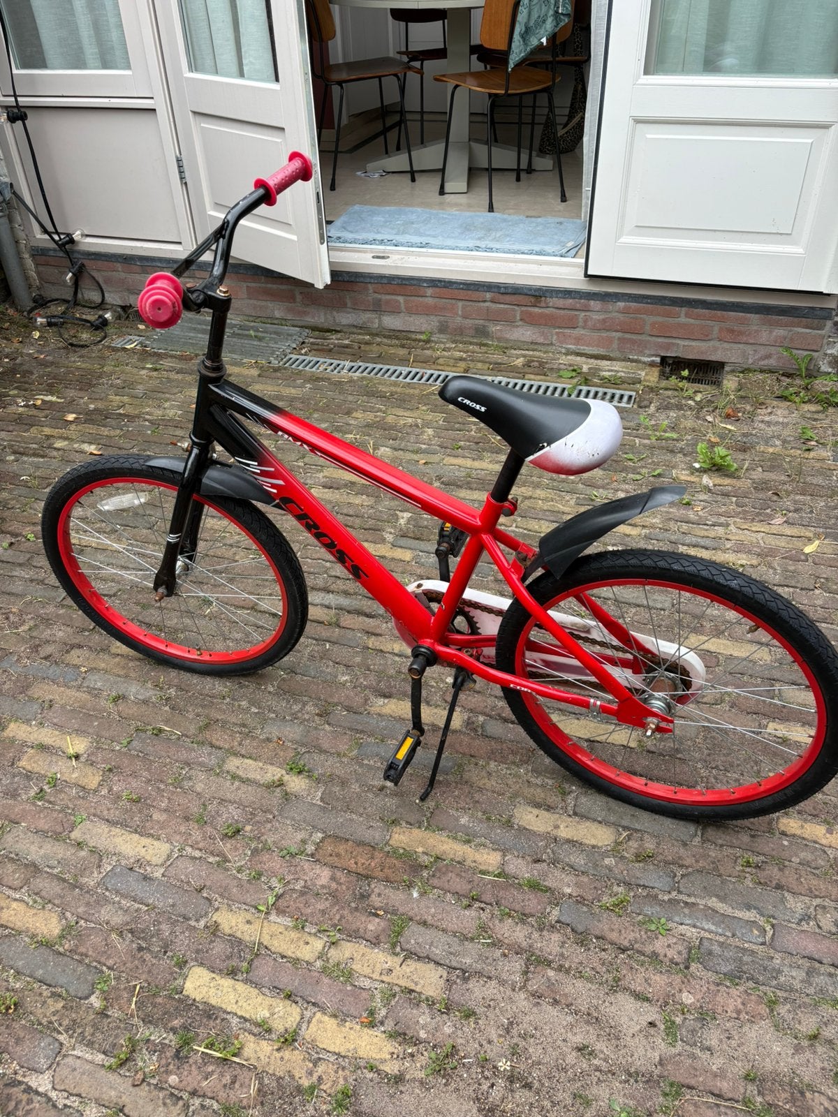 BMX crossfietsje 20 inch, Ophalen, Zo goed als nieuw, Staal