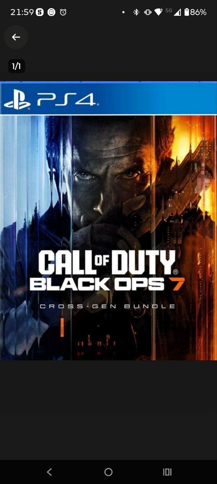 call of duty black ops 7 ps4, Ophalen, Vanaf 18 jaar, Shooter, Zo goed als nieuw