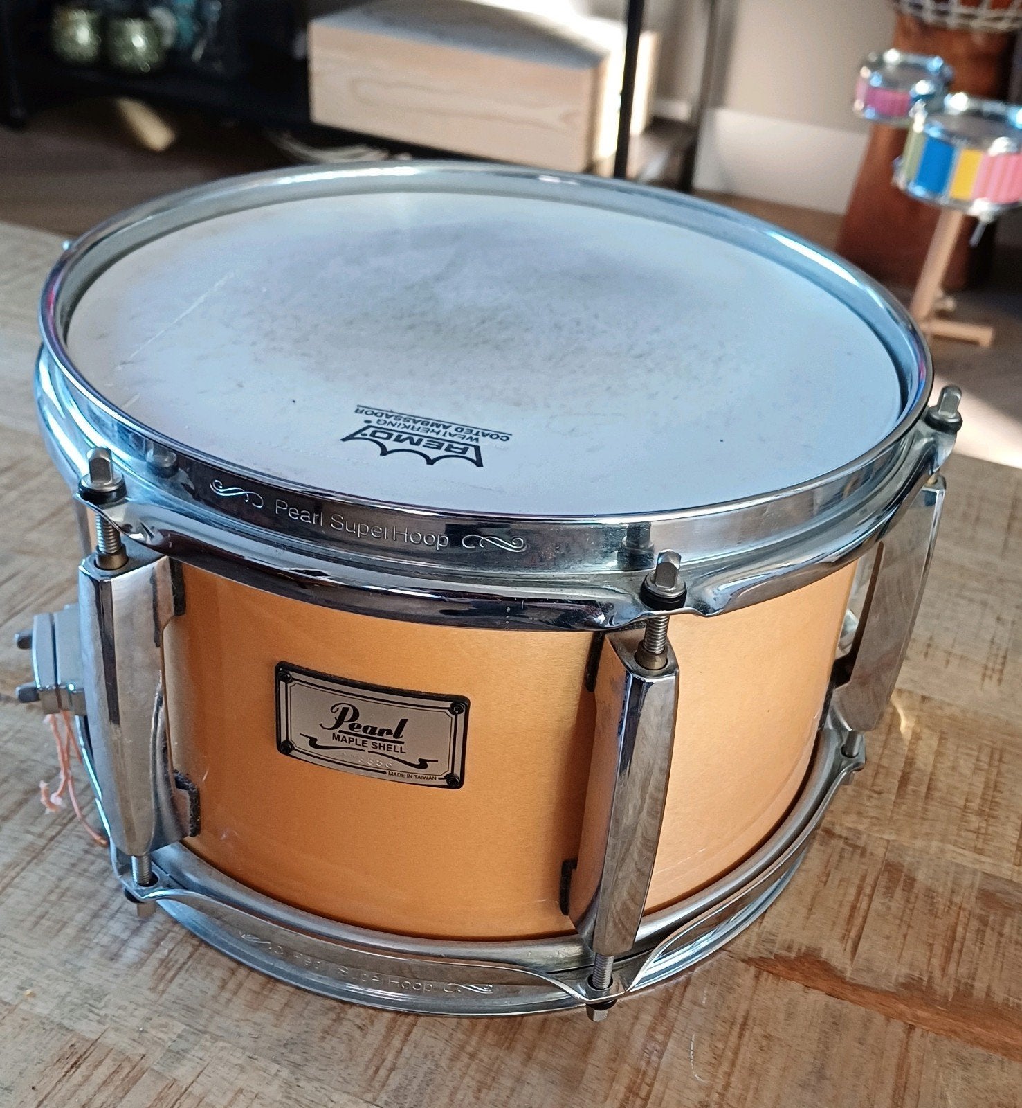 Pearl 10"x6" Maple Snare, Ophalen of Verzenden, Zo goed als nieuw, Pearl