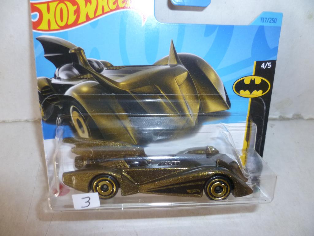 Hot Wheels 2021 Batman Batmobile film modelauto (3), Ophalen of Verzenden, Nieuw, Film, Beeldje, Replica of Model