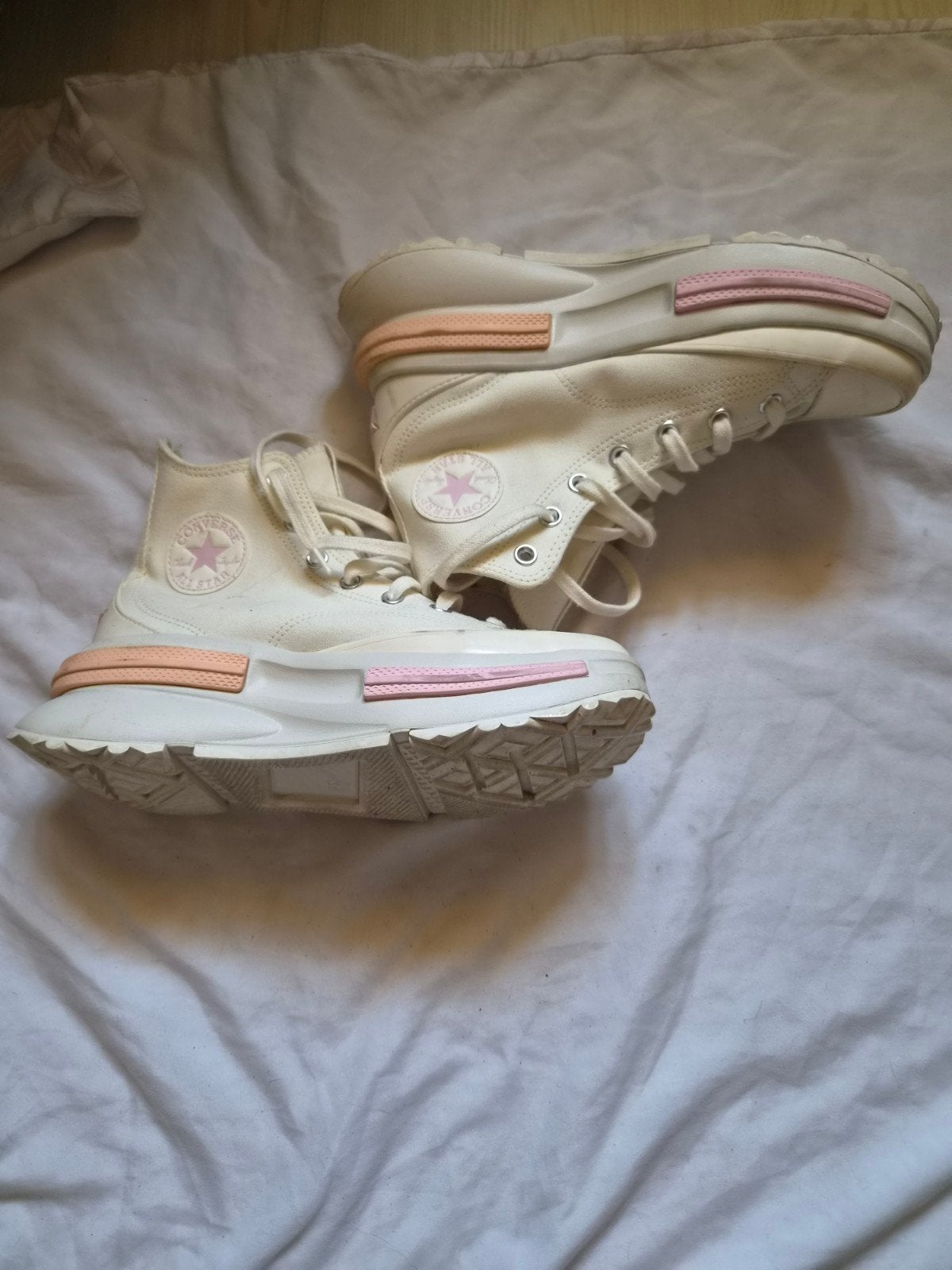 Converse Run Star Legacy CX platform, Ophalen of Verzenden, Zo goed als nieuw, Roze, Sneakers of Gympen