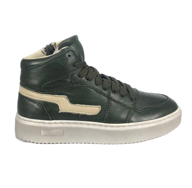 JOPPER maat 27 lerensneaker donkergroen - gratis verzenden, JOPPER BY HIP, Verzenden, Schoenen, Nieuw