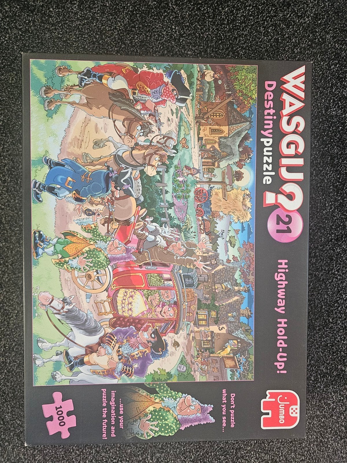 Wasgij nr 21 puzzel, Ophalen, 500 t/m 1500 stukjes, Zo goed als nieuw