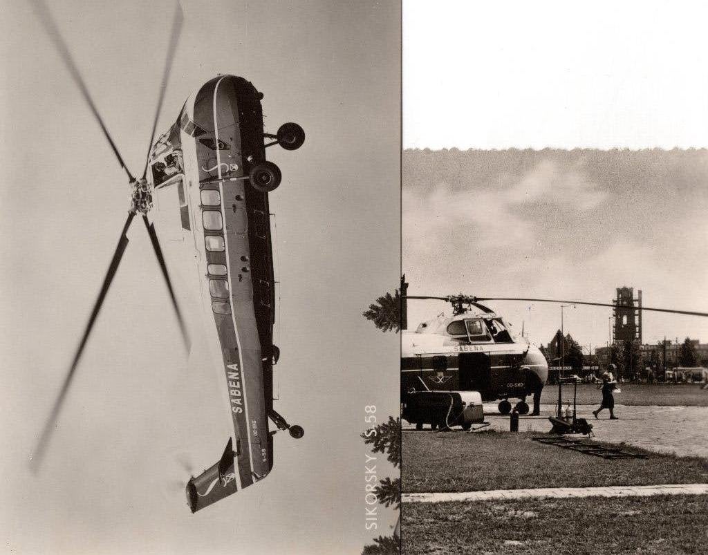 Rotterdam Heliport, Verzamelen, Ophalen of Verzenden, Zo goed als nieuw, Kaart, Foto of Prent