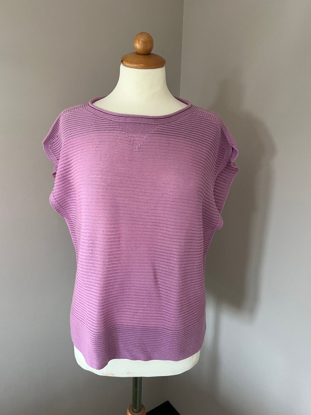 Marccain fijn gebreid truitje lila paars mt 40, Kleding | Dames, Maat 38/40 (M), Paars, Ophalen of Verzenden, Zo goed als nieuw