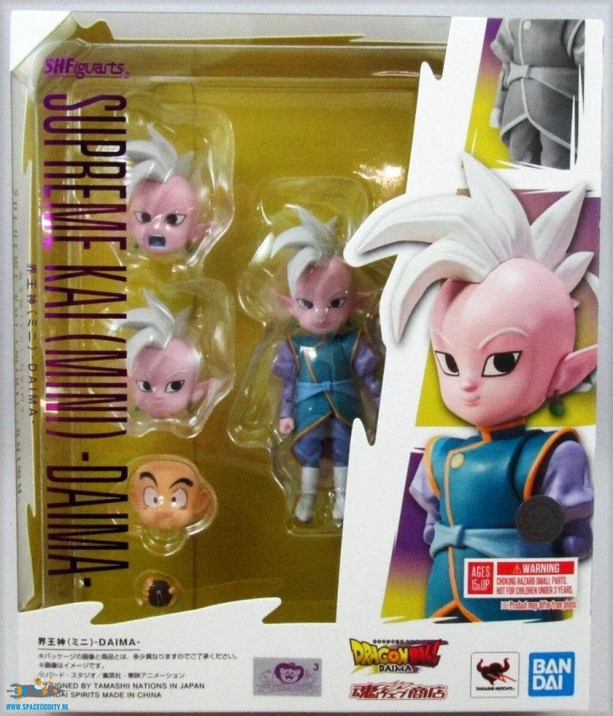 Dragon Ball Daima S.H.Figuarts Supreme Kai mini actiefiguur, Ophalen of Verzenden, Nieuw
