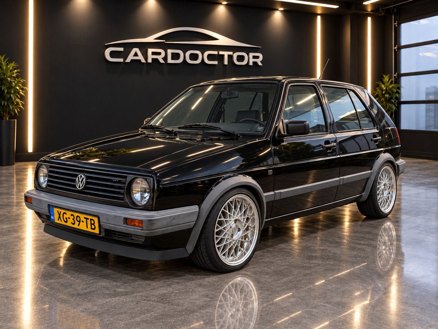 Volkswagen Golf 2 1.8 Inj Automaat - BBS Breedset - Schroefs, Gebruikt, 4 cilinders, 959 kg, 4 stoelen