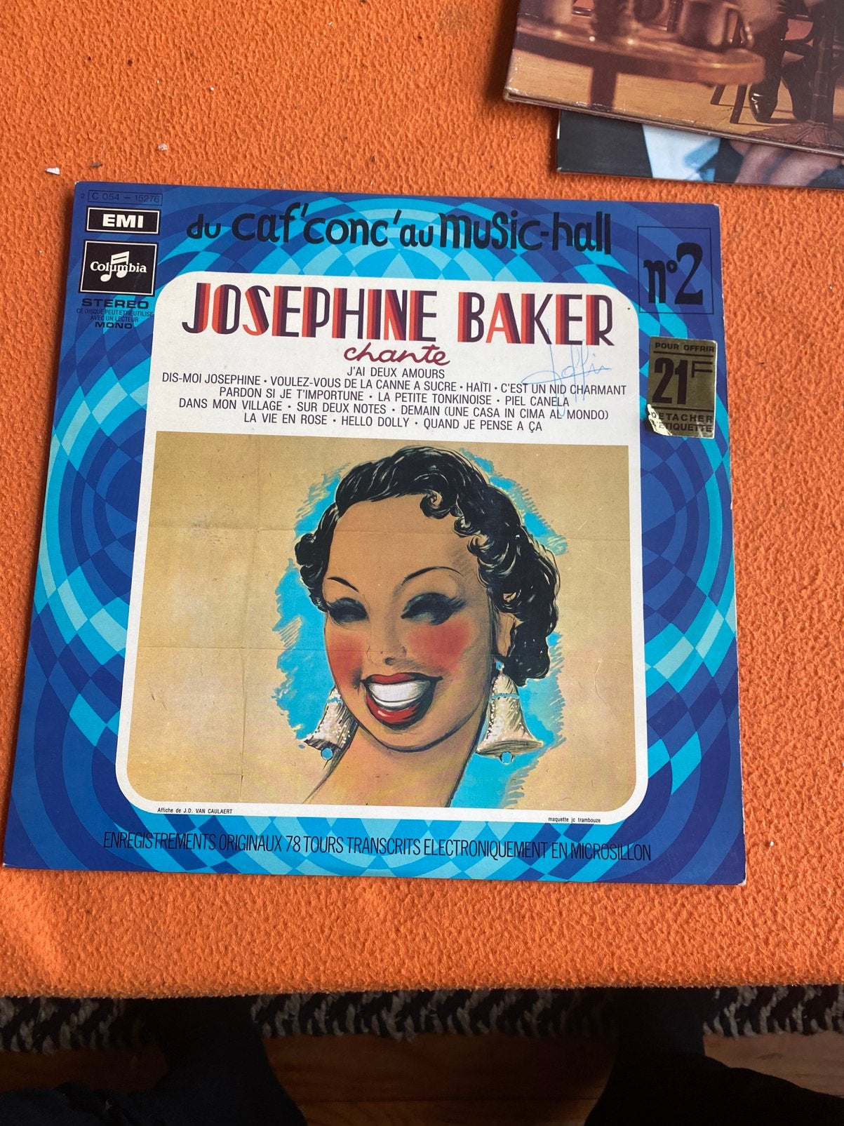 Josephine Baker, Ophalen of Verzenden, Zo goed als nieuw, Overige formaten
