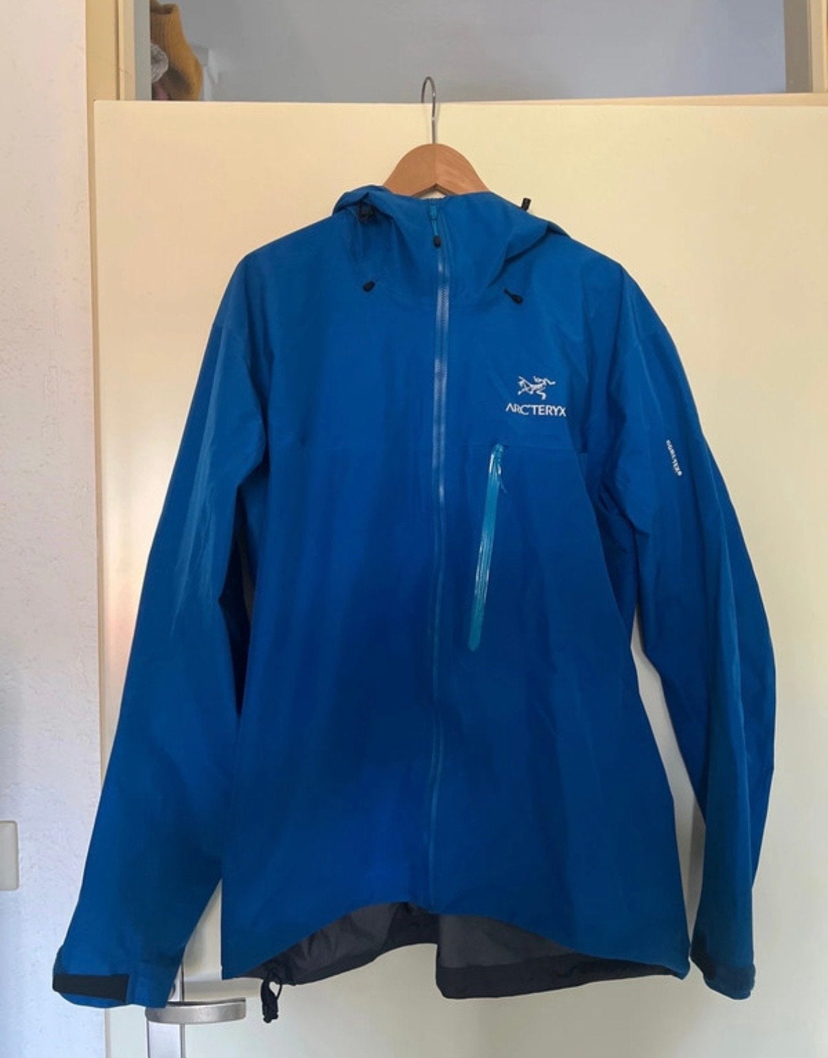 Arc'teryx Gore-Tex Pro Jas - Heren XL - Blauw, Ophalen of Verzenden, Zo goed als nieuw, Maat 56/58 (XL), Blauw