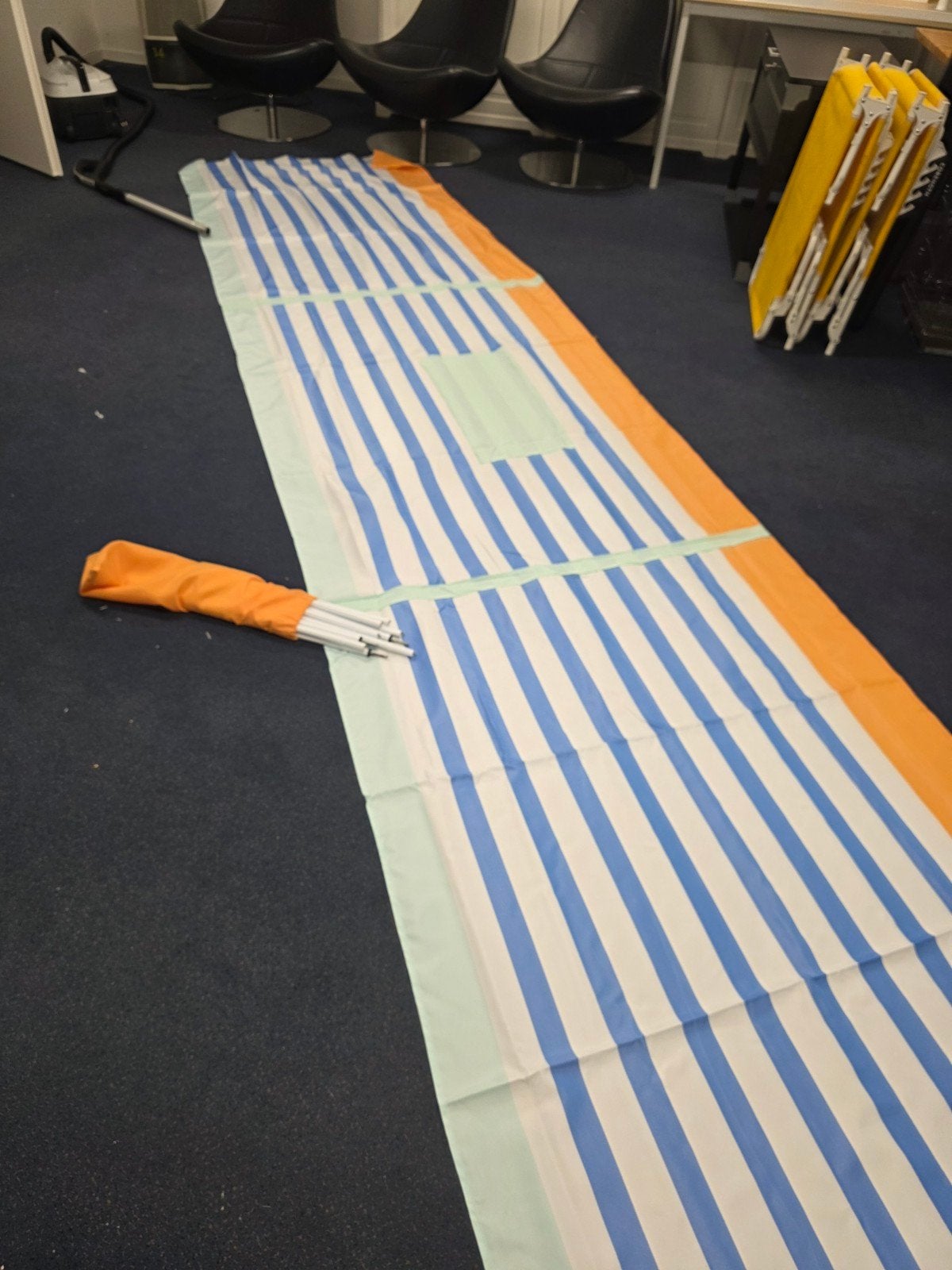 4 Windschermen 20 meter, Ophalen, Zo goed als nieuw, Overige typen