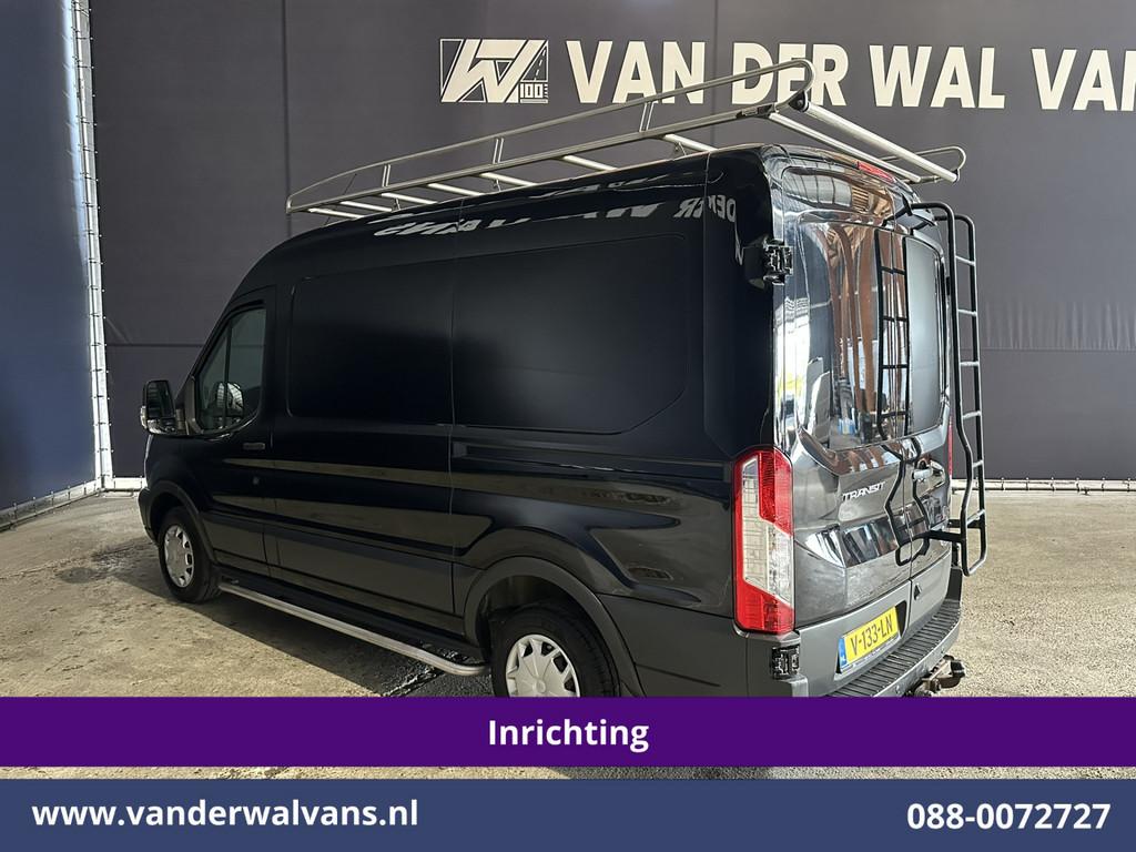 Ford Transit 2.0 TDCI 130pk L2H2 inrichting Euro6 Airco | Ca, Auto's, Bestelauto's, Voorwielaandrijving, Euro 6, 4 cilinders, 2540 kg