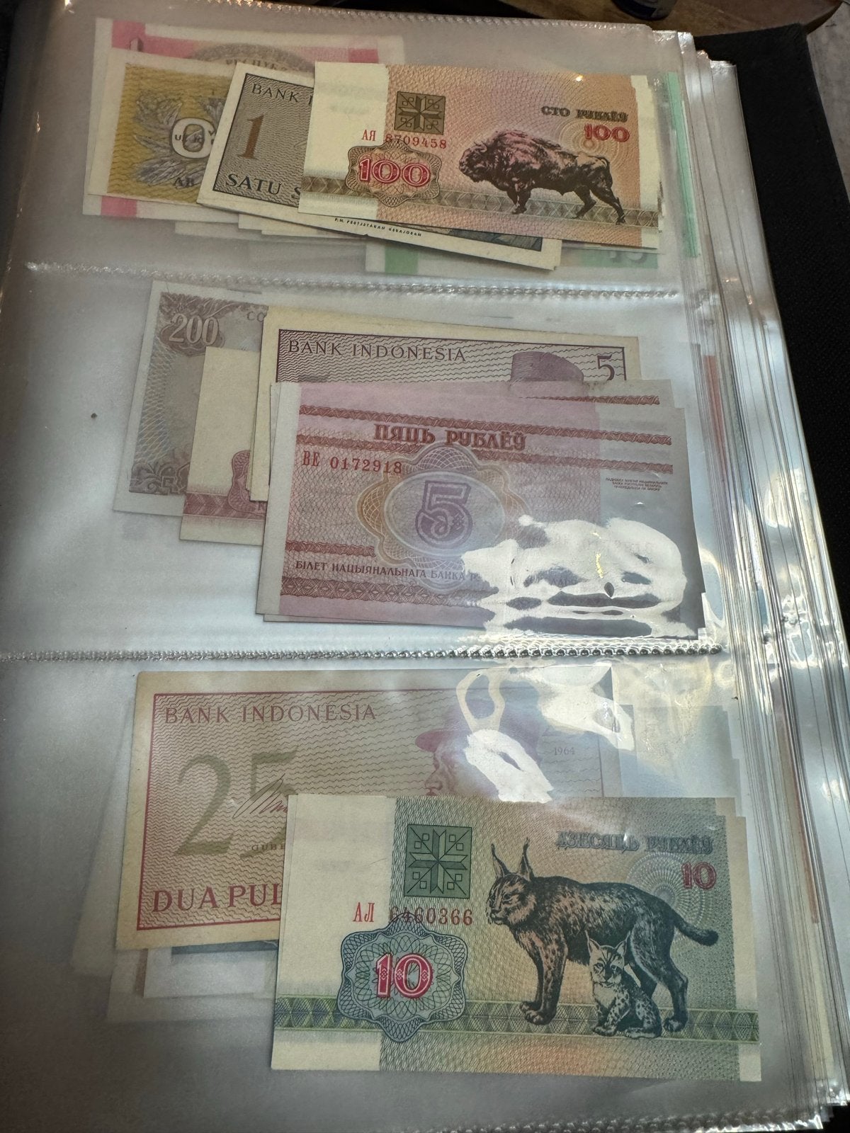Verzameling van diverse bankbiljetten uit verschillende land, Ophalen of Verzenden, Setje
