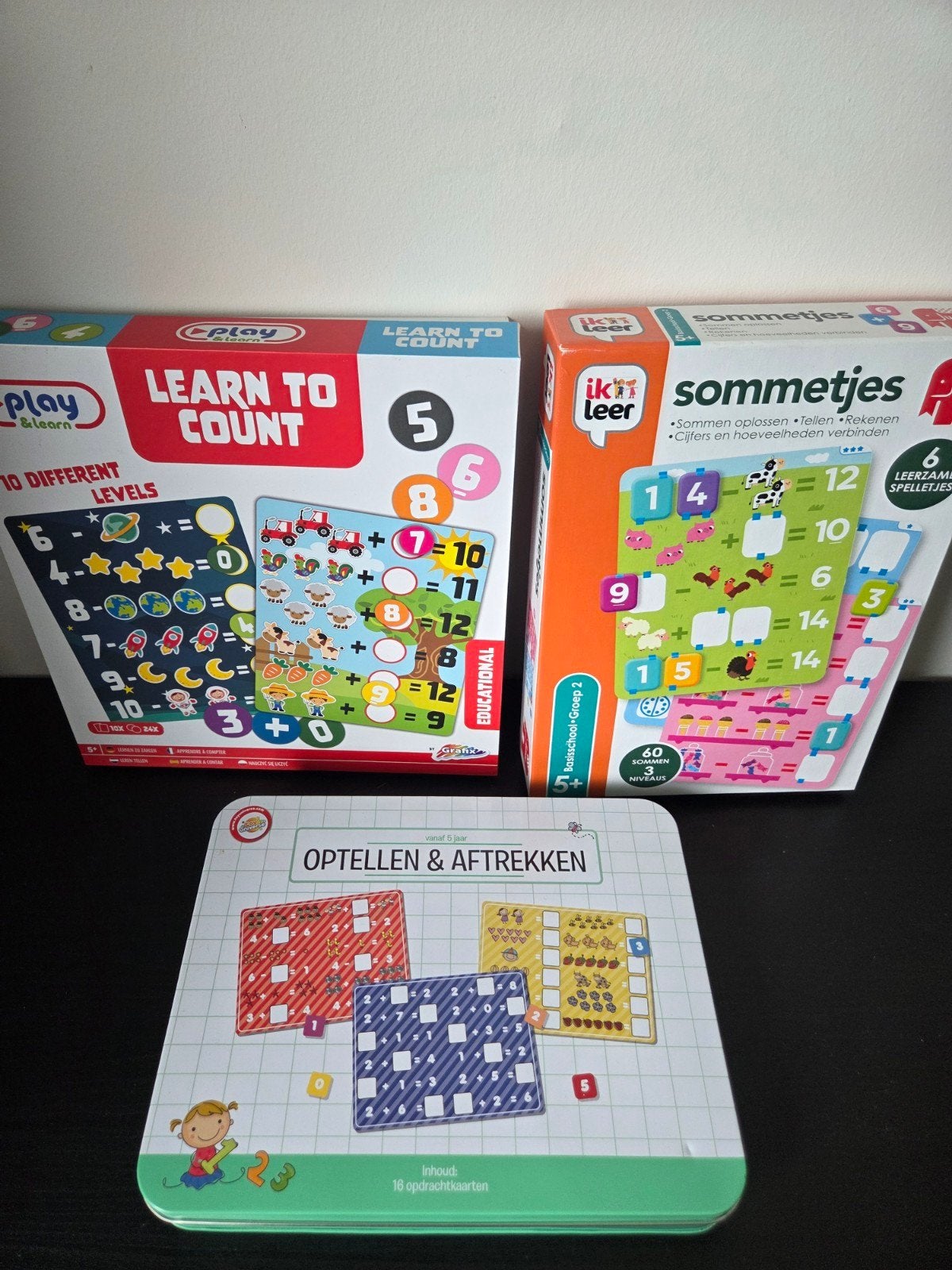 Kinderspellen rekenen, Ophalen, Zo goed als nieuw