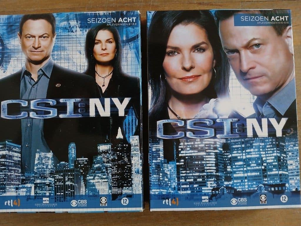csi : ny  ( seizoen 8 compleet ), Cd's en Dvd's, Alle leeftijden, Overige genres, Ophalen of Verzenden, Zo goed als nieuw