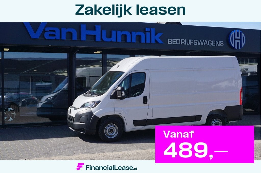 Citroën Jumper 35 2.2 140PK L2H2 BPM VRIJ! 10" Navi, Clima,, Voorwielaandrijving, 15 km/l, Gebruikt, 4 cilinders